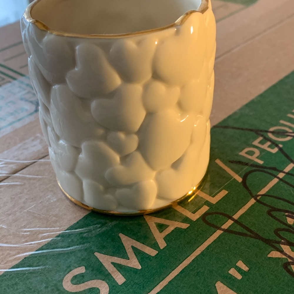 Lenox heart votive holder